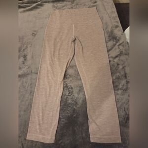 Lululemon Align Crop *21". Size 6. Color is Heathered Lunar Rock.